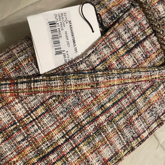 Sandro multi color teeed yza bag!! - Picture 4 of 5